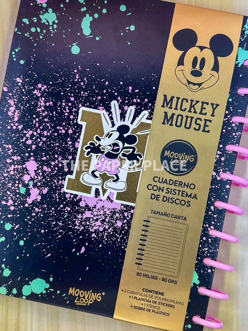 Mickey Mouse - Cuaderno Discos - Mooving
