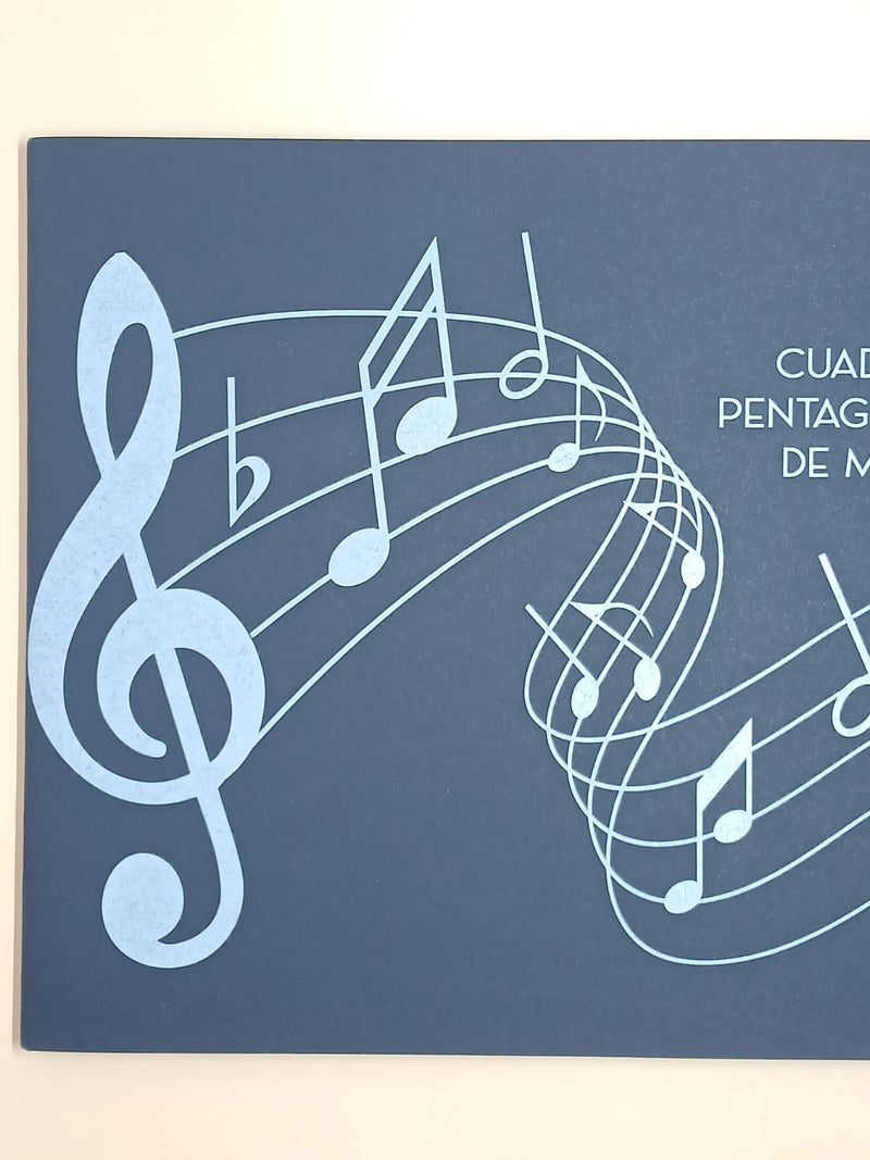 Cuaderno Pentagramado de Musica - DK