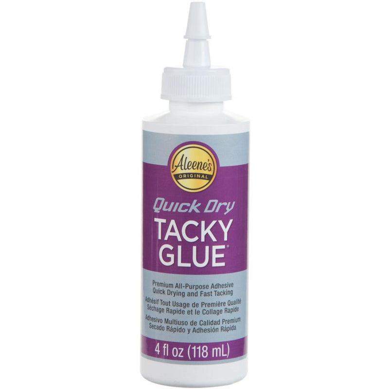 Tacky Glue 4 fl oz - Quick Dry (Secado Rapido) - Aleene's