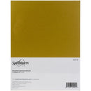 Cartulina 8.5x11 - Paq. de 10 (Dorado Cepillado) - Spellbinders