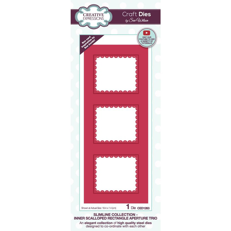 Slimline ventanas internas - Troqueles - Creative Expressions