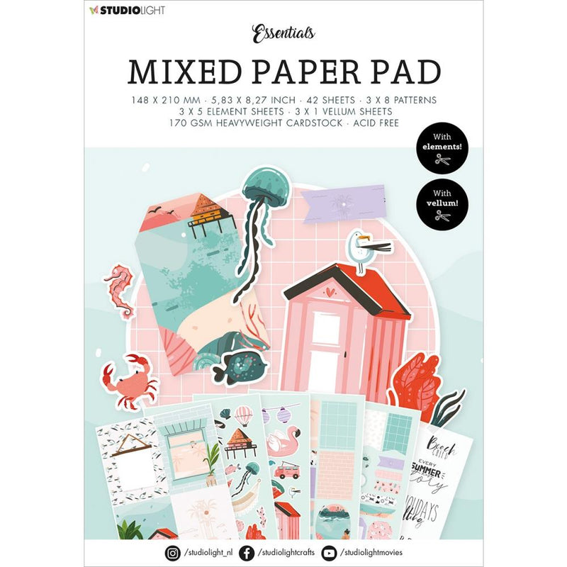 Mixed Paper Pad - No. 14 - Studio Light