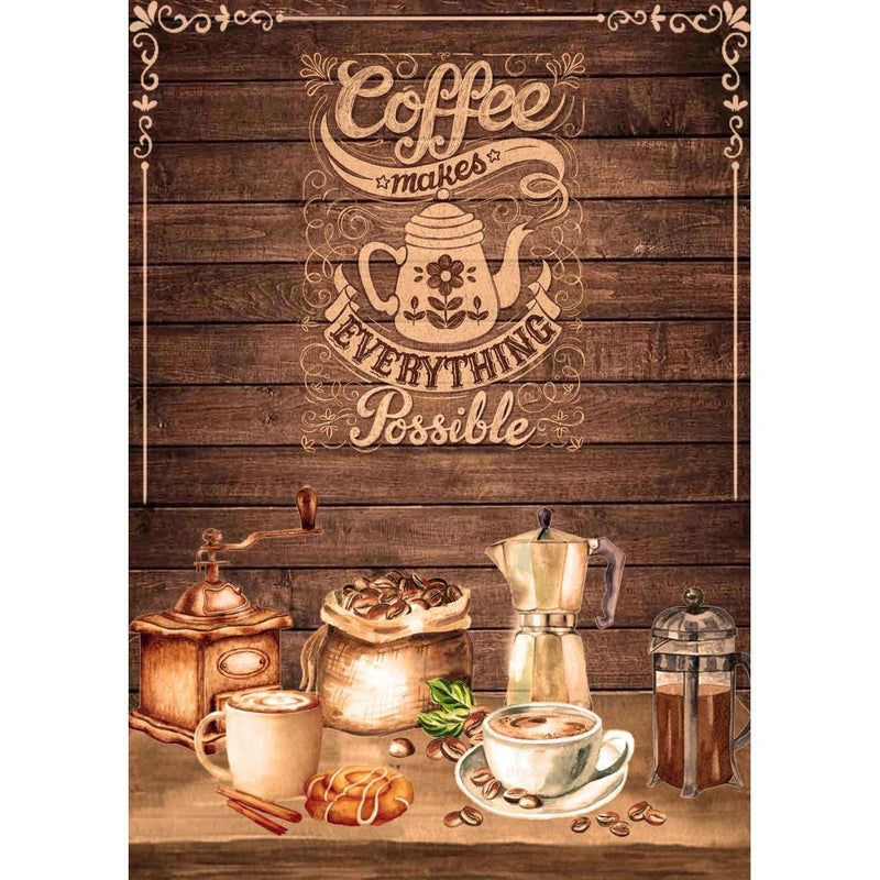 Papel Découpage – Espresso Coffee - Little Birdie