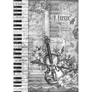 Papel Découpage – Musical Garden - Little Birdie