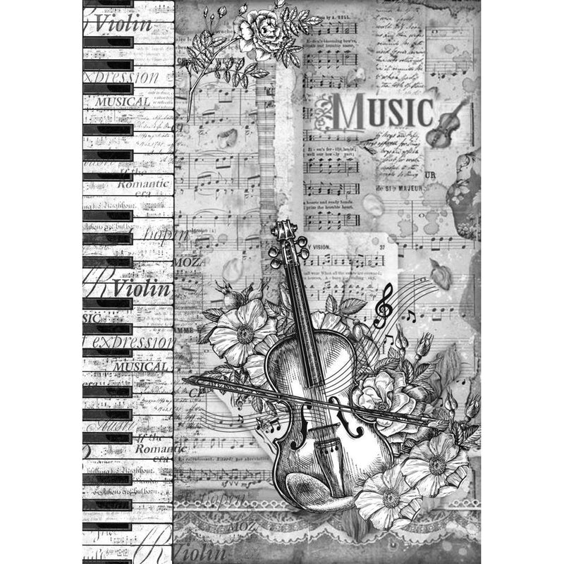 Papel Découpage – Musical Garden - Little Birdie