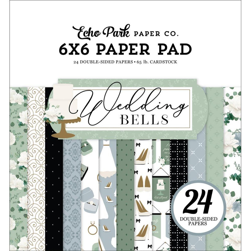 Pad 6x6 - Wedding Bells - Echo Park