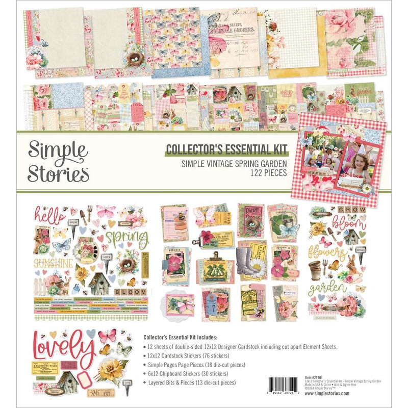 Simple Vintage Spring Garden - Collectors Kit