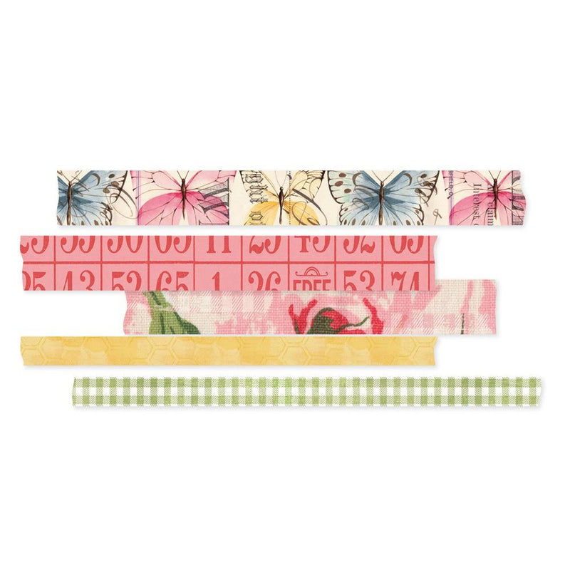 Simple Vintage Spring Garden - Washi Tape (5 pack)