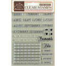 Create Happiness  - Sellos Acrilicos Calendario Esp - Stamperia