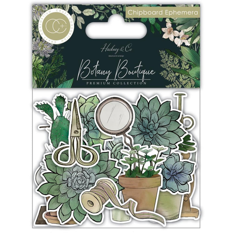 Botany Boutique - Efimeras de Chipboard - CC