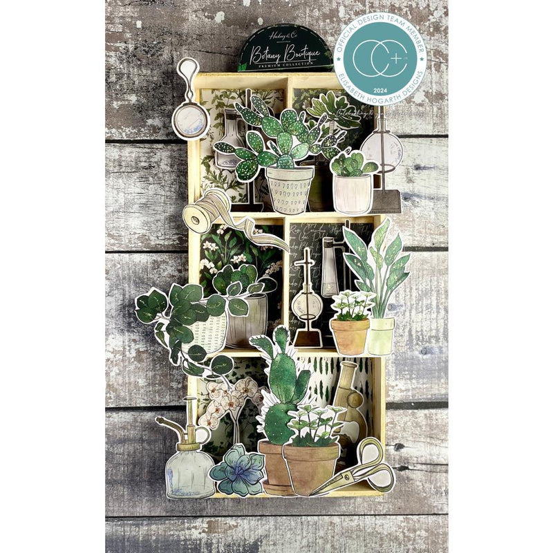 Botany Boutique - Efimeras de Chipboard - CC