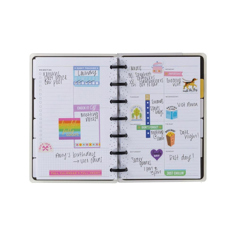 Mini Planificador sin fechas - Happy Planner