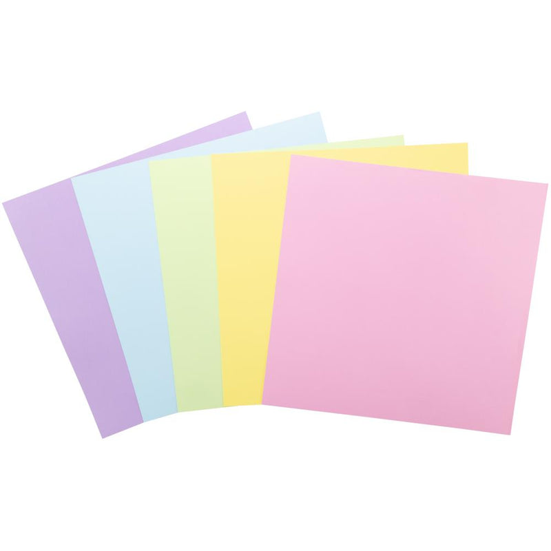 Pasteles - Pack de 50 Cartulinas 12x12 - Harmony