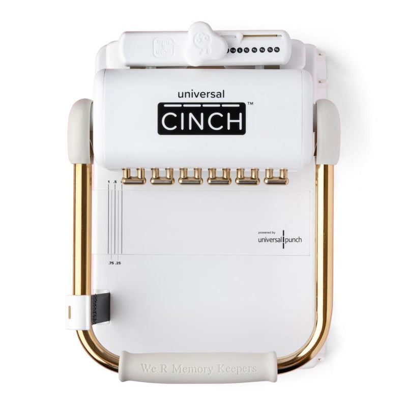 Universal Cinch - Encuadernadora Universal Gold/White - WRMK