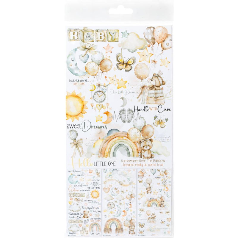 Little Dreamers - Rub-On Transfers 6x12 - 49th & Market