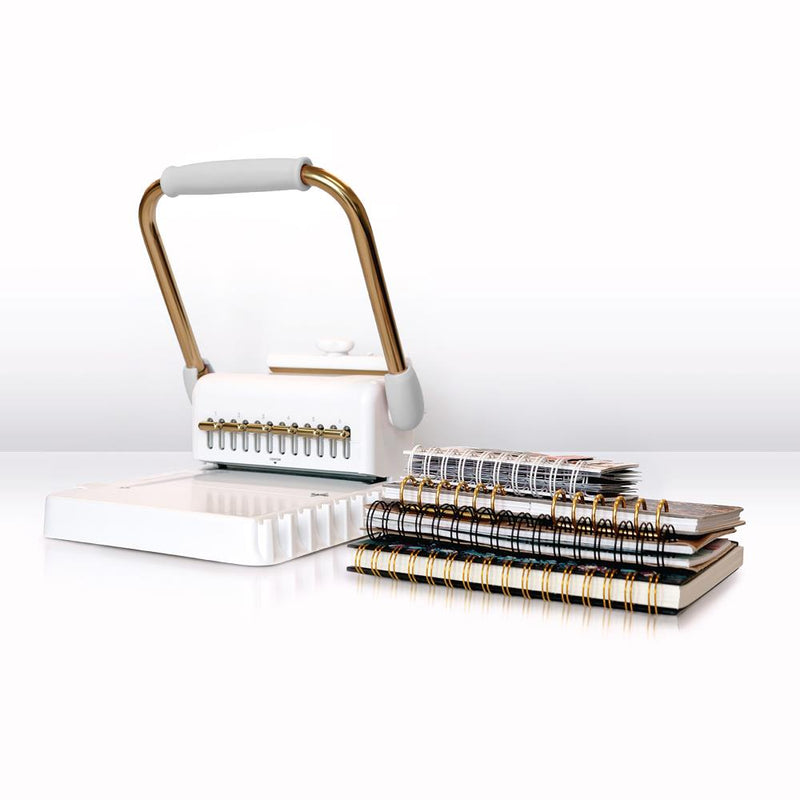 Universal Cinch - Encuadernadora Universal Gold/White - WRMK
