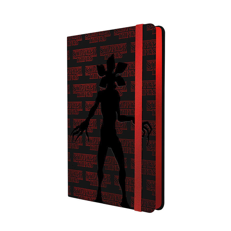 Cuaderno de Notas A5 - Tapa Dura Rayado Stranger Things - Mooving