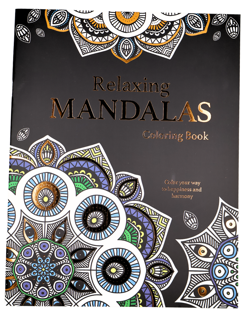 Relaxing Mandalas - Libro para Colorear