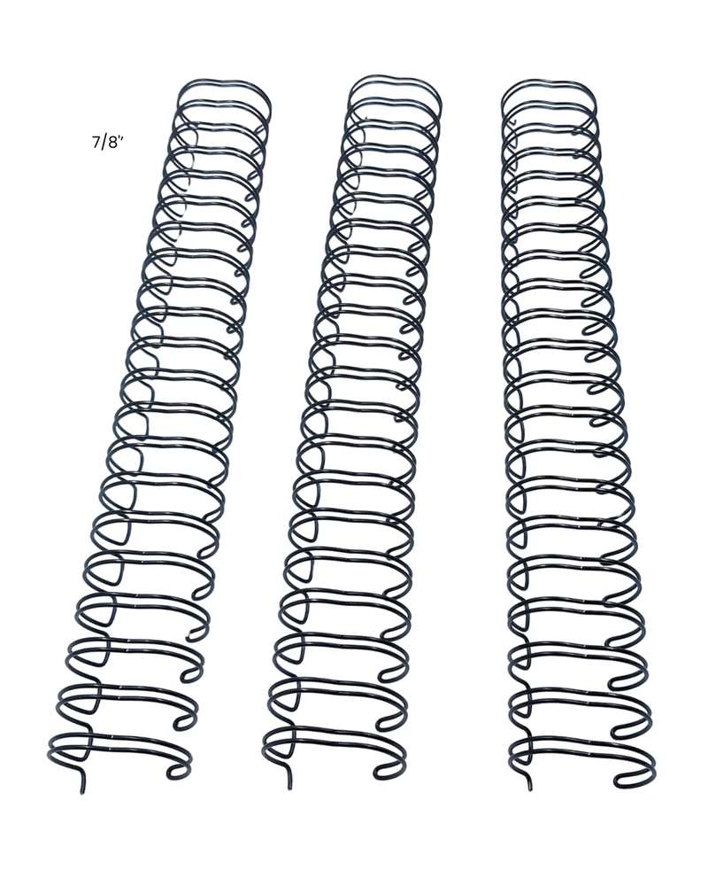 Set 3 Anillos Metálicos Negro (2:1) - 7/8" - TPP