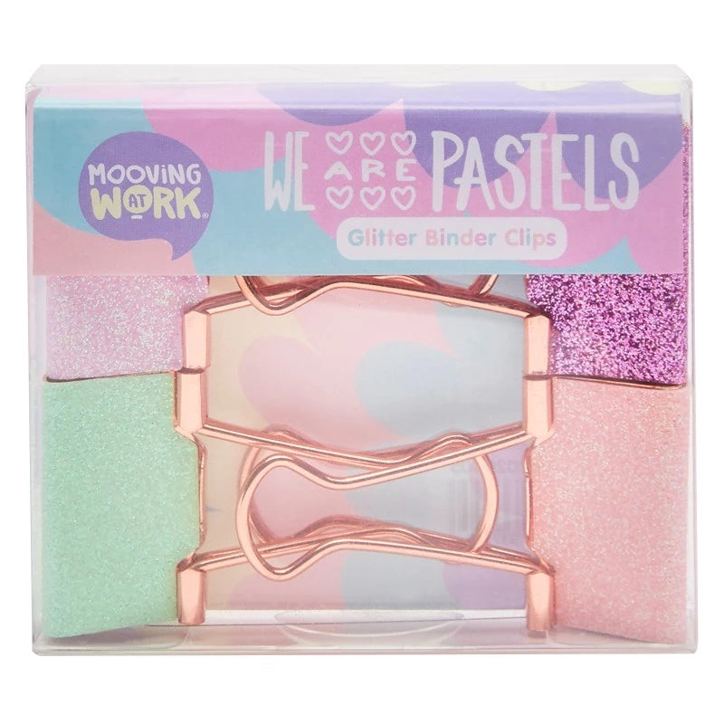 Binder Clips Pastel - Mooving