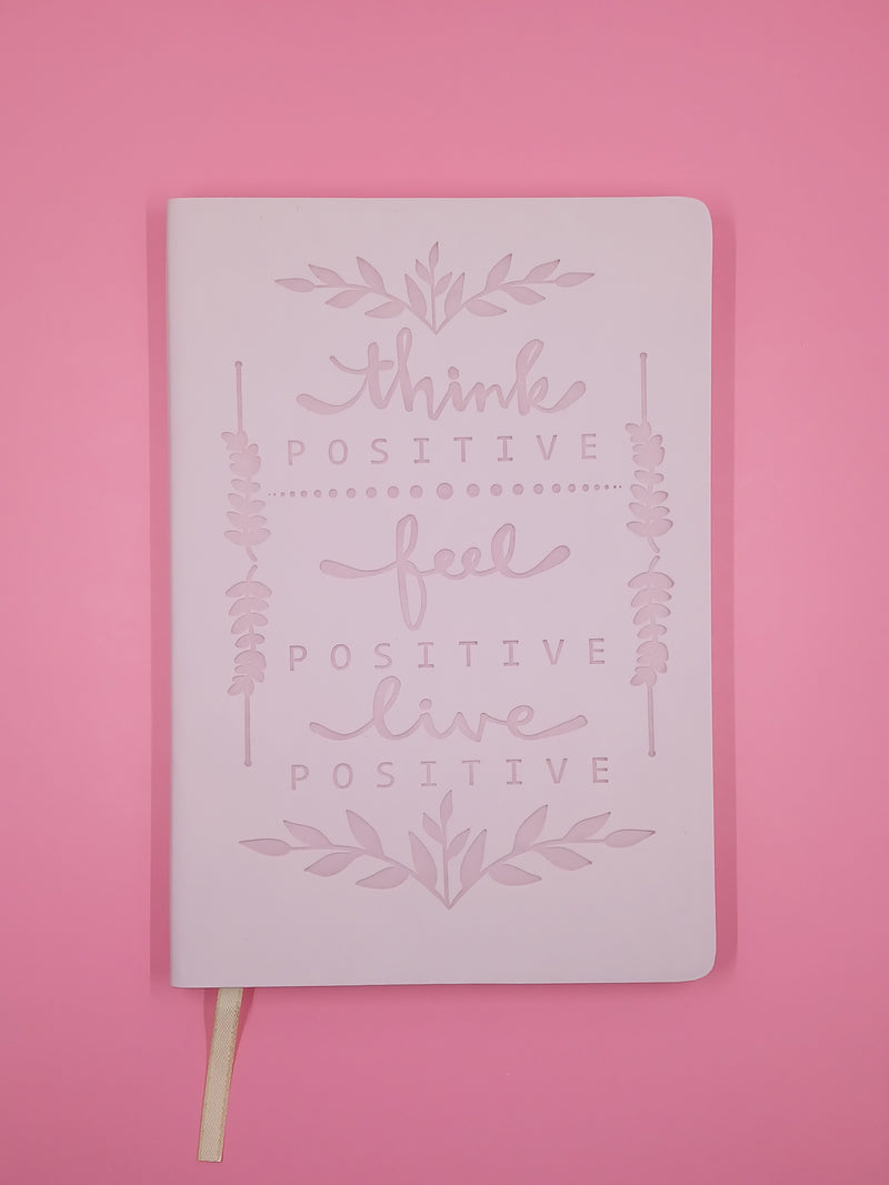 Libreta de Apuntes Blush - Think Positive  - Pointer