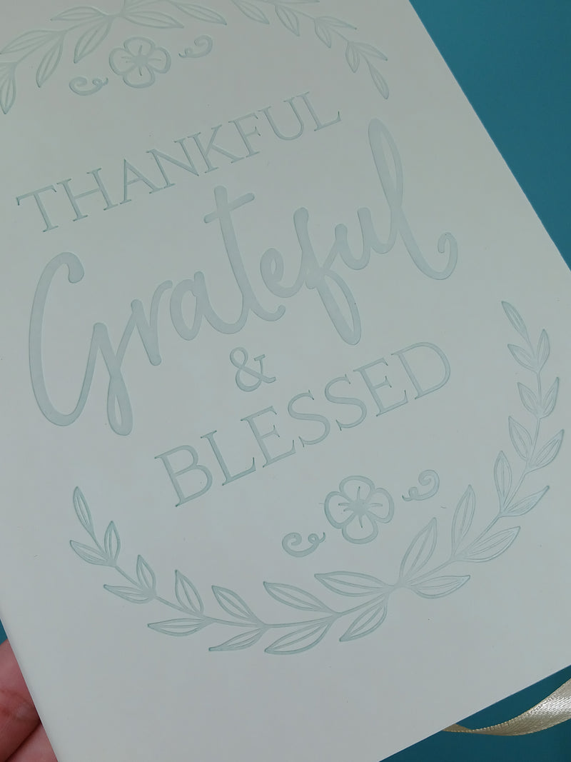 Libreta de Apuntes Soft Green - Thankful Grateful - Pointer