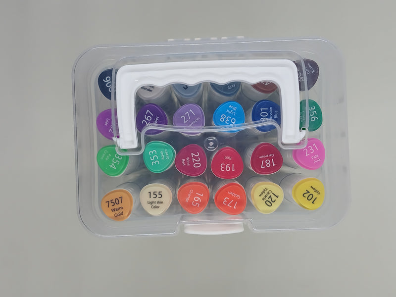 Art Pro Marker Box - Marcadores al Alcohol (24 Pz) - Pointer