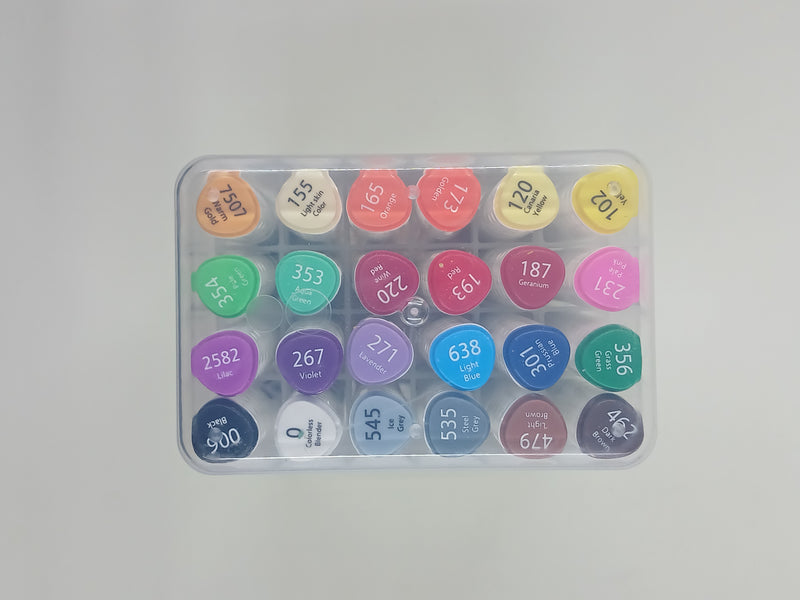 Art Pro Marker Box - Marcadores al Alcohol (24 Pz) - Pointer