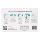 Regla para encuadernación metálica - Aqua - WRMK