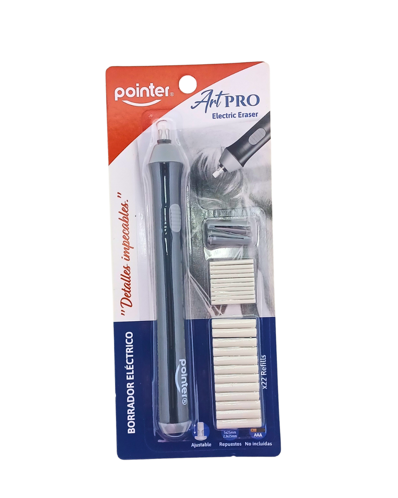 Borrador electrico - Negro- Pointer