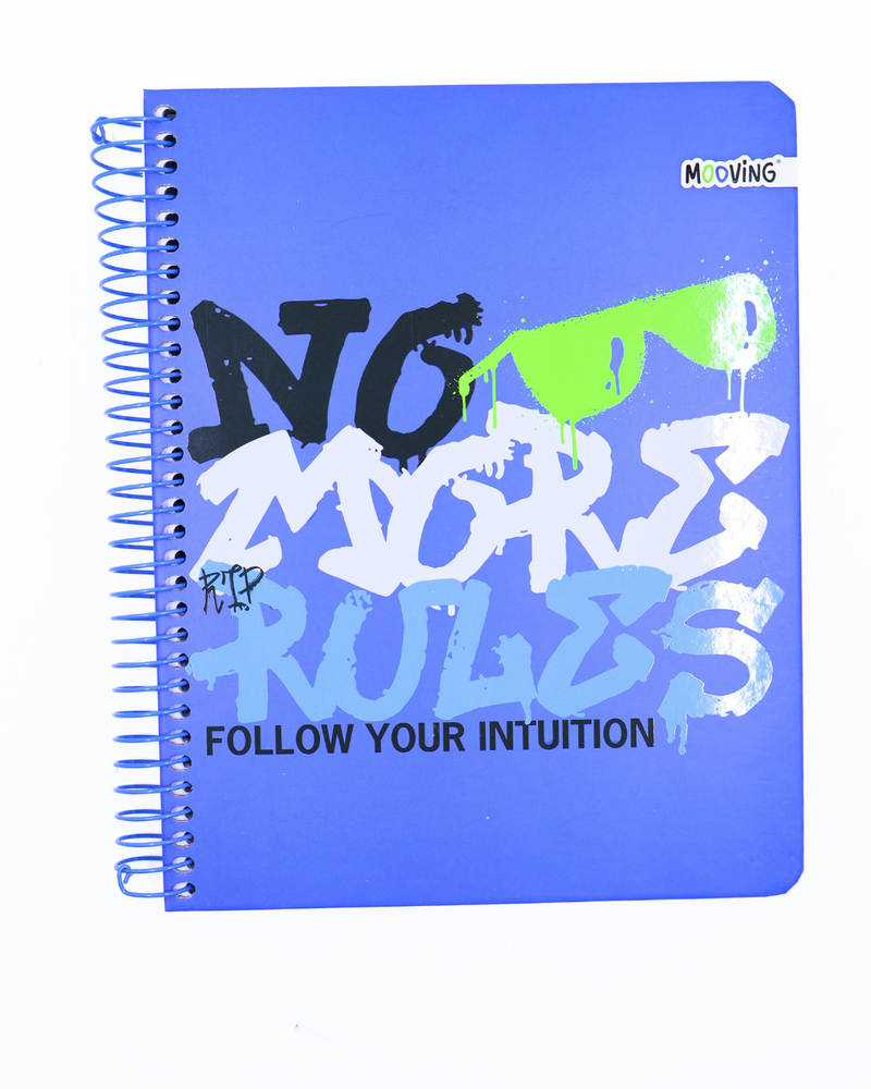 Cuaderno Grafitti 2 - 3 Materias - Mooving