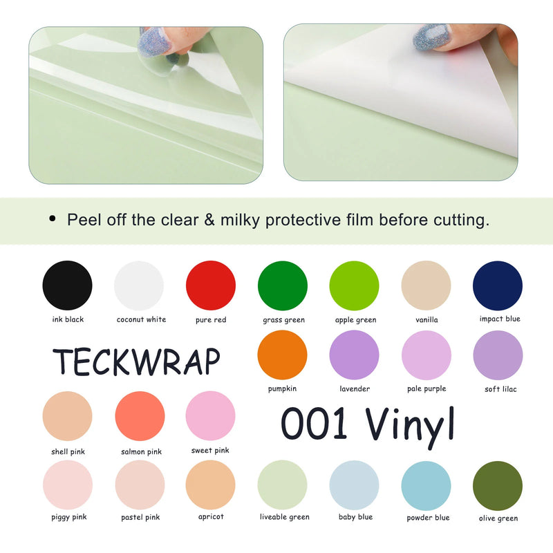Vinil Craft (matte) - Serie 001M 5 pies - Liveable Green