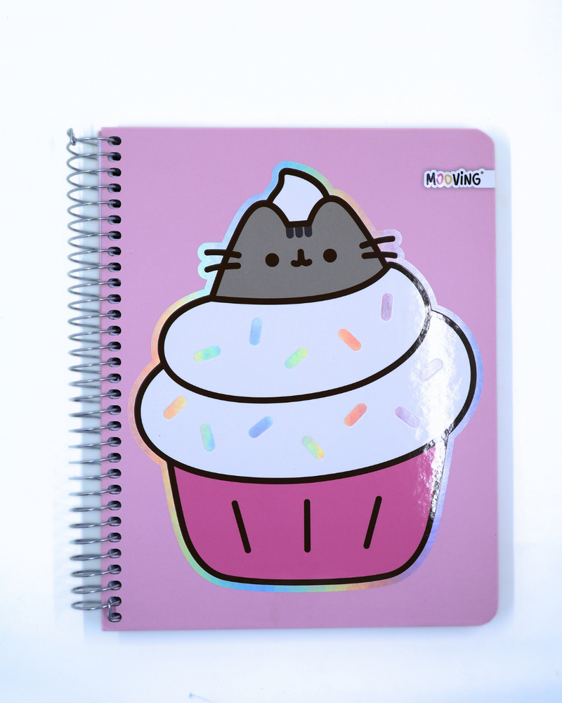 Cuaderno Pusheen 1 - 3 materias - Mooving