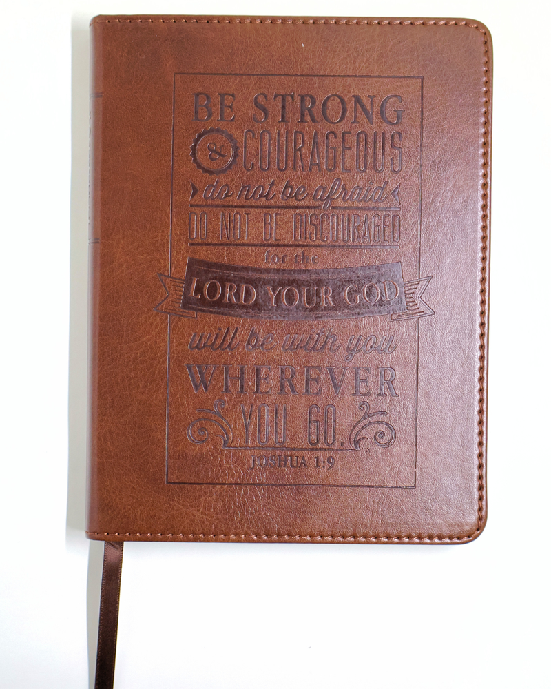 Diario - Be Strong and Courageous - Joshua 1:9