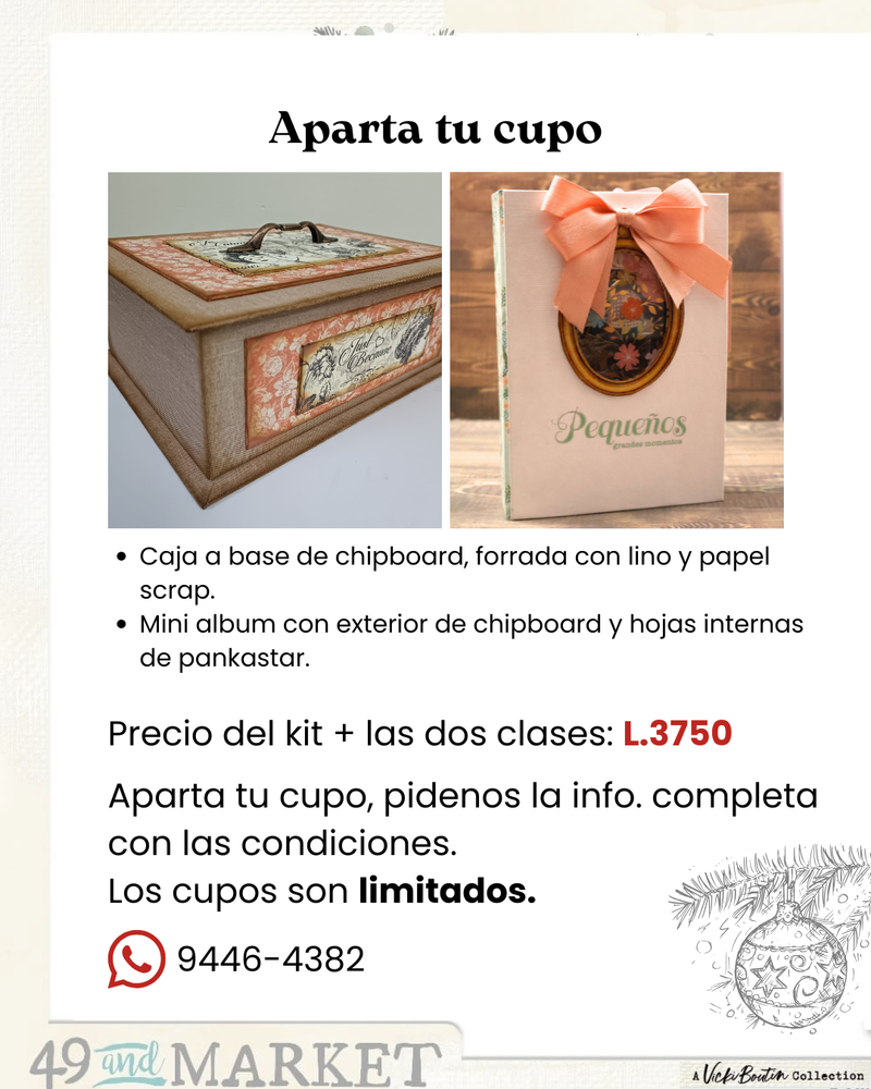 GOZO CREATIVO NAVIDAD - Cartonaje con Pamela Sevilla