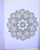 Stress Less Coloring Mandala - Libro de Colorear