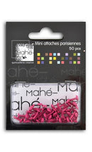 50 mini encuadernadores - Fucsia