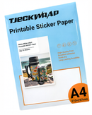 Printable Vinyl - Matte White - Pack of 15 Sheets