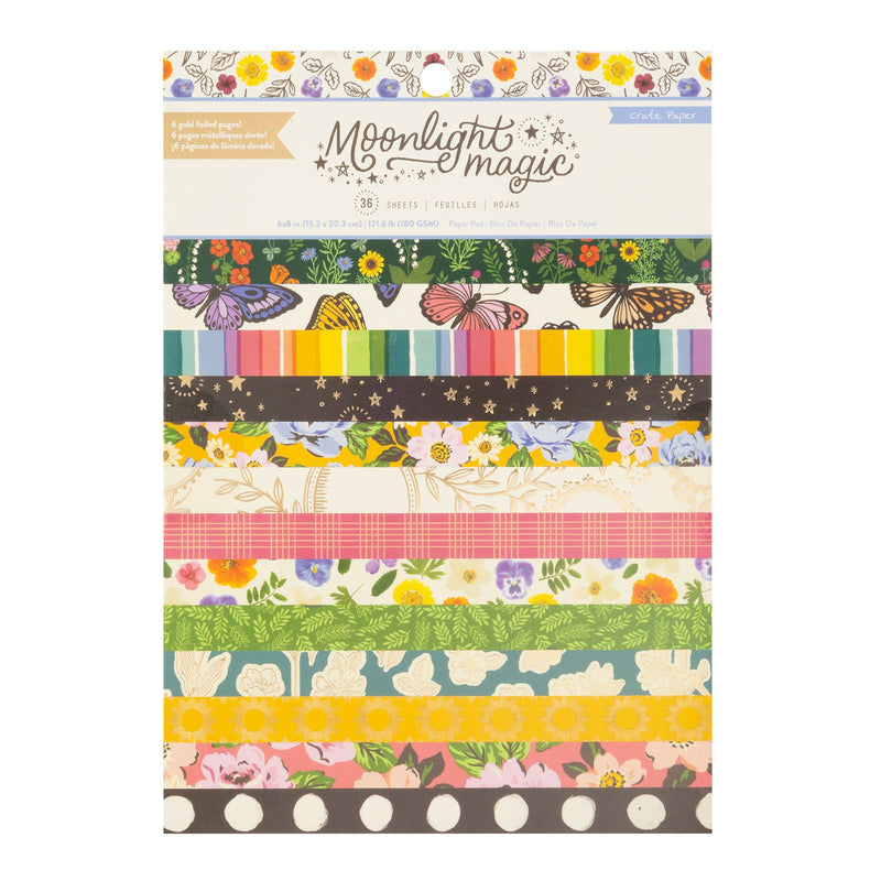 Moonlight Magic - Paper Pad 6x8 - Crate Paper