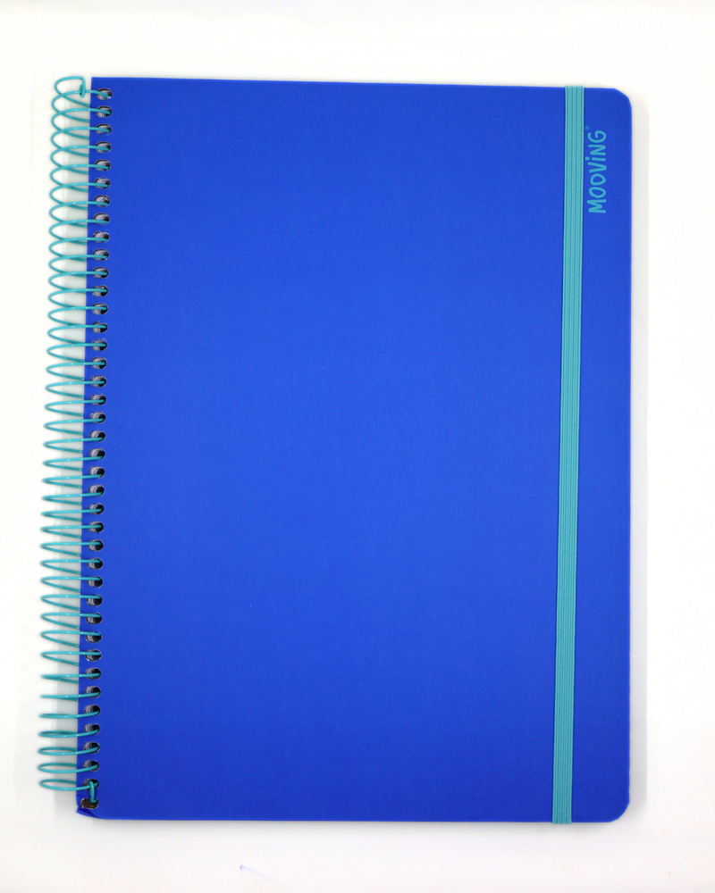 Cuaderno Carta Notes (Azul) - 3 Materias - Mooving