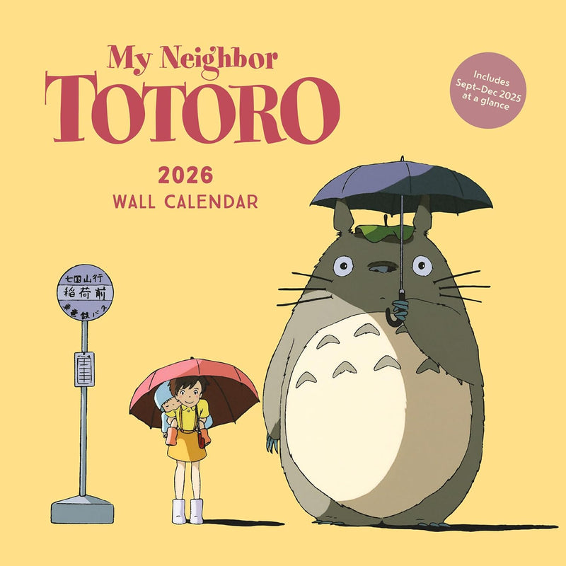 Studio Ghibli My Neighbor Totoro 2026 Wall Calendar (Studio Ghibli)