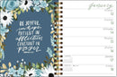 Planificador mensual/semanal - Escrituras y flores - 2026
