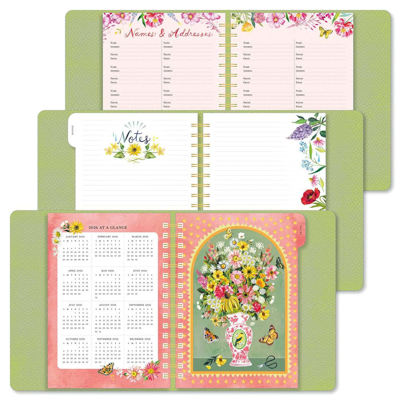 Katie Daisy 2026 Deluxe Weekly Planner: Flowers Always