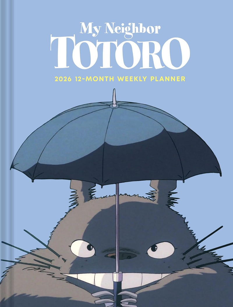 Studio Ghibli My Neighbor Totoro 2026 12-Month Weekly Planner