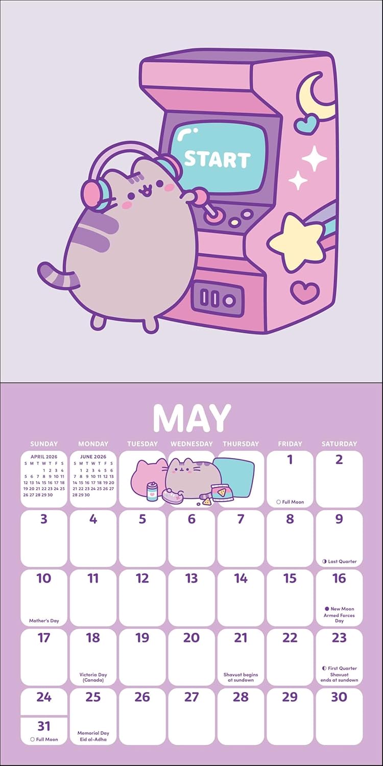 Pusheen 2026 Mini Wall Calendar