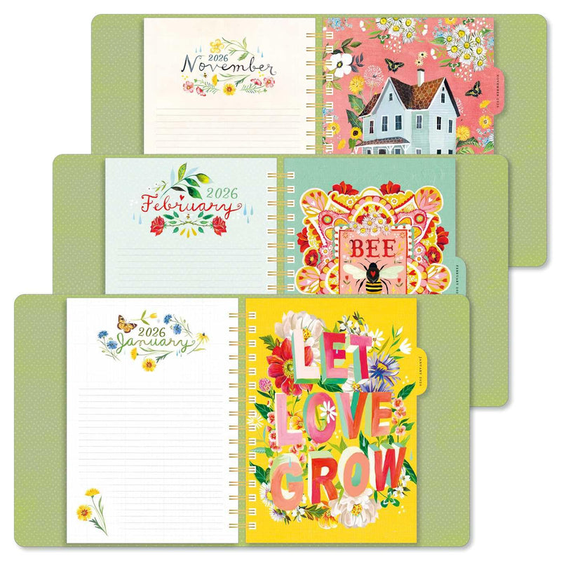 Katie Daisy 2026 Deluxe Weekly Planner: Flowers Always