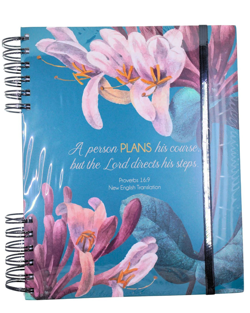 Proverbs 16:9  - Planificador sin fechas - DK Planner