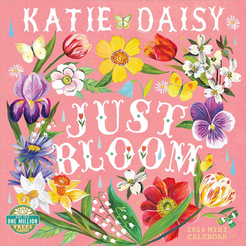 Katie Daisy - Mini Calendario de Pared 2024