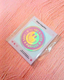 He Has a Plan - Sticker Holográfico - Dana Atelier