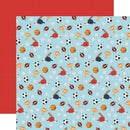 All Boy - All Star - Papel Scrap 12x12  - Echo Park